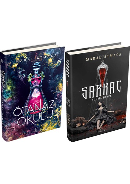 Sarkaç 1 Kurma Bebek Ciltli ve Ephesus Ötanazi Okulu 2 Ciltli Maral Atmaca 2li Set