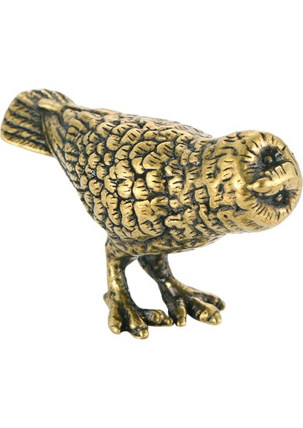 Baykuş Heykeli Çay Pet Minyatür Odası Sanatistik Ev Isınma Hediyesi (Yurt Dışından)