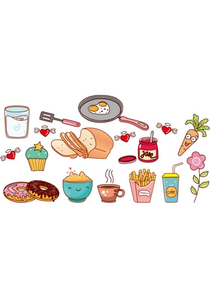 Pvc Kağıdı Resimleri Partisi Mutfak (Yurt Dışından)