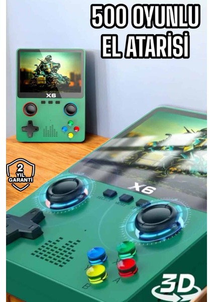 bulurum çocuklara özel 666 oyunlu x6 atari video ızleme ve müzik dinleme