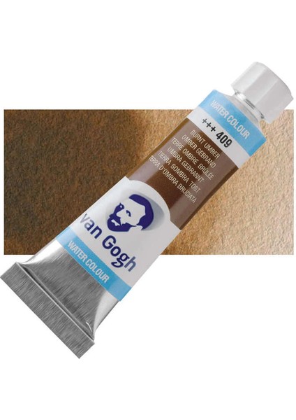 Van Gogh 10 Ml. Tüp Sulu Boya 409 Burnt Umber