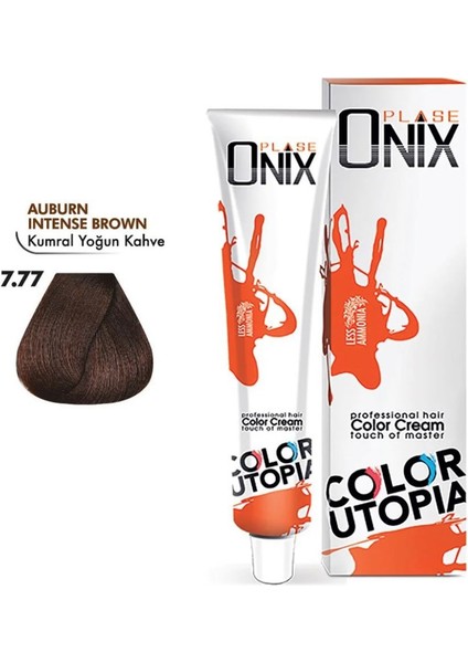Onix 7,77 Kumral Yoğun Kahve