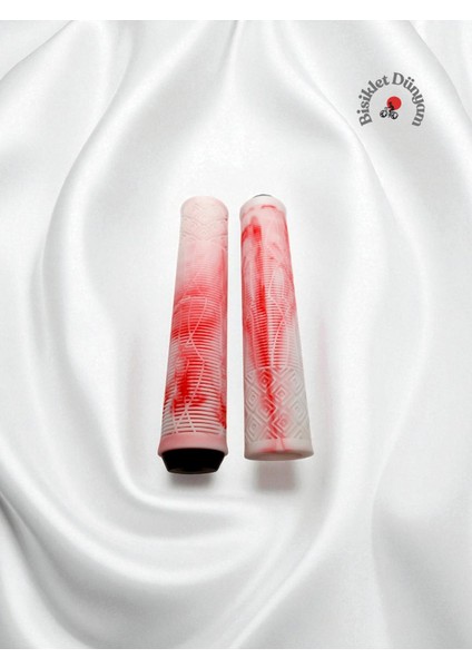 Bisiklet 165MM Bmx Dirt Jump Yumuşak Elcik Kırmızı/beyaz fiyatları