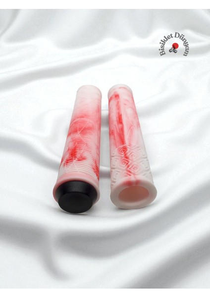 Bisiklet 165MM Bmx Dirt Jump Yumuşak Elcik Kırmızı/beyaz modelleri