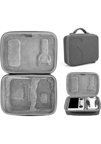 Sunnylıfe MM3-B397 Djı Mini 3 Pro Drone ve Uzaktan Kumanda Taşınabilir Taşıma Çantası Darbeye Dalı Saklama Çantası (Yurt Dışından)