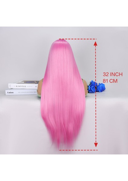 Pembe Ekstra Uzun Tül Peruk indirimleri