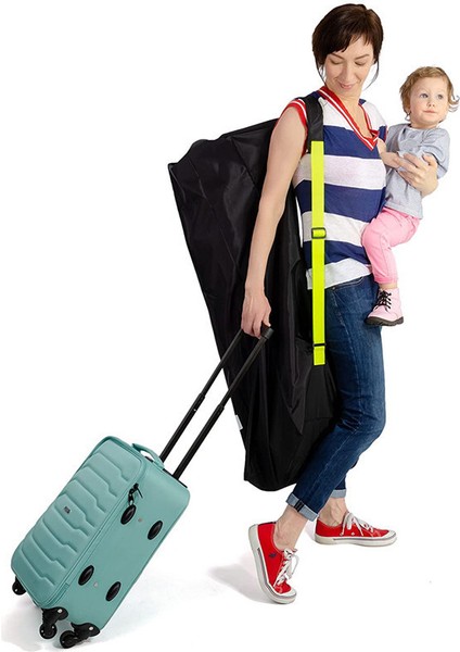 KG0213 Bebek Arabası Seyahat Taşıma Çantası Ekstra Büyük Omuz Çantası Bebek Arabası Saklama Kesesi (Yurt Dışından) modelleri