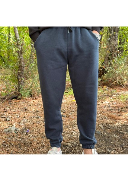 Erkek Ünisex Jogger Eşofman Altı 3 Iplik Kalın Kişlık