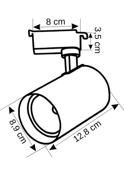 Cata Ct 5334 Ledli Ray Spot 30W 6400K Beyaz Işık modelleri