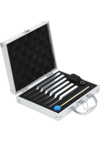 6'lı Diyapazon Seti Ahşap Çekiç ve Saklama Çantası (Yurt Dışından)