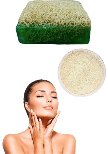 2'li Doğal Set Kabak Lifli Çay Ağacı Sabun Peeling Bakım Sıkılaştırma Akne Temizleme Lifli Yüz Pedi fiyatları