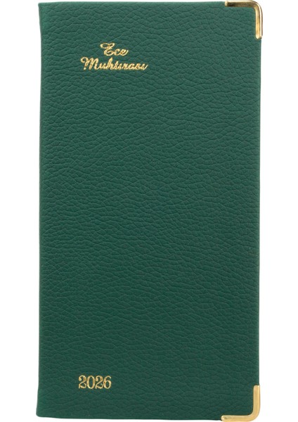 Ece-4dl Karaköy Yeşil Çizgili Haftalık 8,5X16 2026