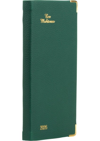 Ece-4dl Karaköy Yeşil Çizgili Haftalık 8,5X16 2026 fiyatları