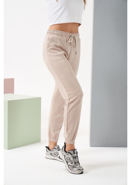 Kadın Lastik Paça Eşofman Alt - 40176 modelleri