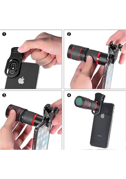 Yüksek Çözünürlüklü Görüntü Tac Zoom Fotoğraf Lensi ( Lisinya )