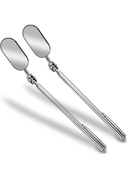 2 Adet Teleskopik Muayene Aynası, Ayna, Araç Muayenesi Için (Yurt Dışından)