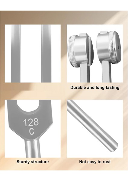 Alüminyum Alaşımlı Diyapazon Seti, 128Hz 256Hz 512Hz 1024Hz Diyapazon (Yurt Dışından) fırsatları