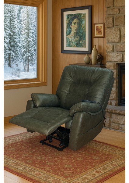 Olımpos Power Lift Asansörlü Mekanizmalı Tv /baba Koltuğu