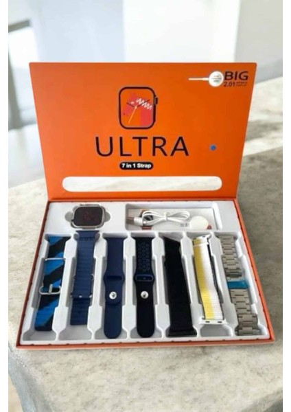 Akıllı Saat 7 Kordonlu Bildirim Görebilen Metal Kordon Gps Özelliği - N669J906-M09669 modelleri