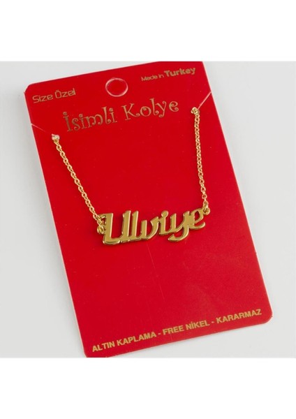 Ulviye Isimli Kolye (Kişiye Özel)