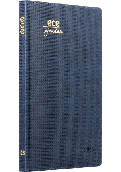 Ajandası Çeşme 2026 Lacivert - Haftalık 110 Gr. Ithal Kağıt Sert Kapak 19,5X28 fiyatları
