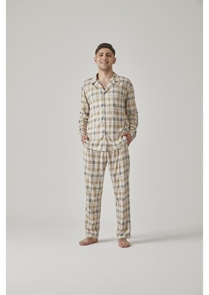 Erkek Gömlek Pijama - 10798