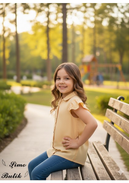 Kız Çocuk Gömlek Paraşüt Holiday modelleri