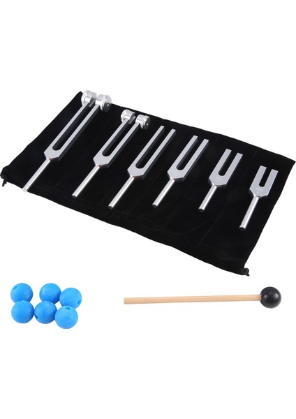 6 Adet 128/256/512/1024/2048/4096Hz Diyapazon Seti Için Diyapazon (Yurt Dışından) fırsatları