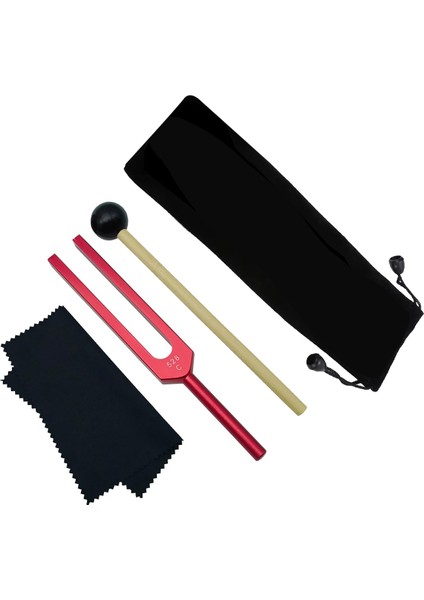 Diyapazon, 528 Hz Şifa Çakrası Için Diyapazon, Kırmızı (Yurt Dışından)