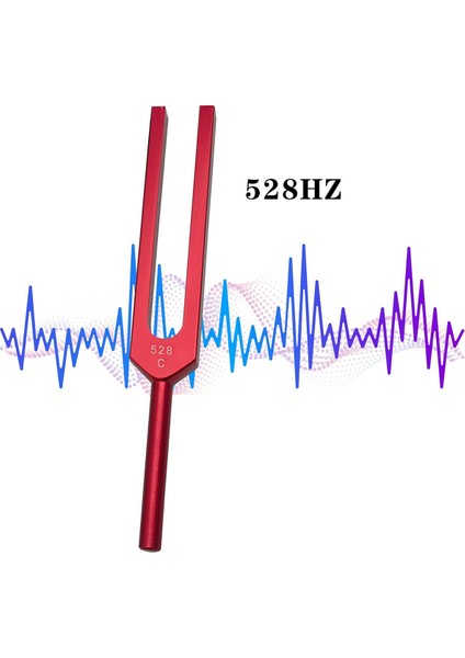 Diyapazon, 528 Hz Şifa Çakrası Için Diyapazon, Kırmızı (Yurt Dışından) fırsatları
