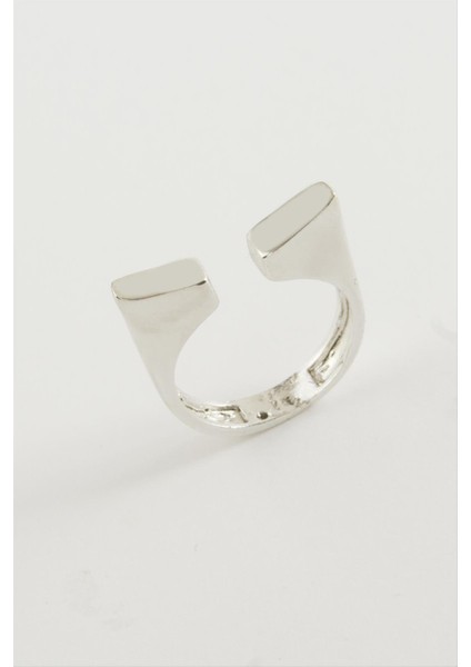 Köşeli Metal Yüzük