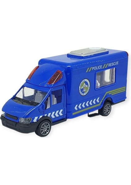 Araba Taşıyan Sürtmeli Polis Araç Seti - Polis Seti (Lisinya) modelleri