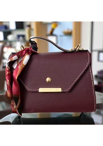 Fularlı Kadın Çanta modelleri