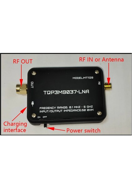MT1129 Düşük Gürültülü Amplifikatör TQP3M9037 Lna Sdr Radyo Alıcısı Için (Yurt Dışından) fiyatları