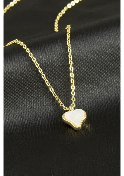 Kalp Polyester Kolye