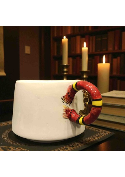 "SINIRLI Sayıda" 3D Kabartmalı Charm Hediyeli El Yapımı Seramik Hermione Kupa Mug fırsatları