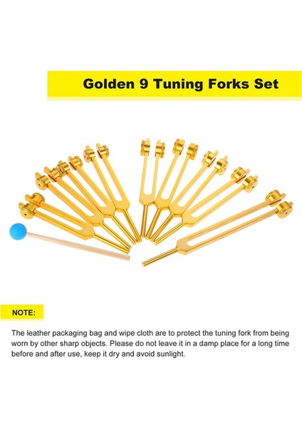 Alüminyum Alaşımlı Çakra Ayar Çatalı Çekiçli Set, Altın (Yurt Dışından) indirimleri