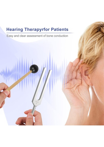 Alüminyum Alaşımlı Diyapazonlar, Çekiçli 512Hz Diyapazon (Yurt Dışından) indirimleri