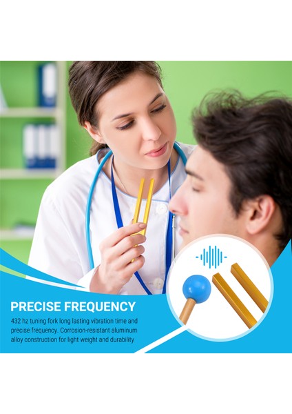 432 Hz Diyapazon Çekiçli, Alüminyum Alaşımlı Diyapazon Altın (Yurt Dışından) modelleri