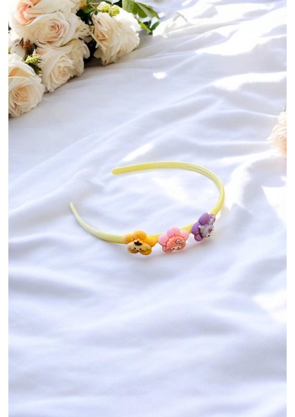 Çocuk Karakter Figürlü Parlak Renklerde Taç