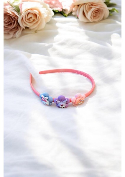 Çocuk Karakter Figürlü Parlak Renklerde Taç