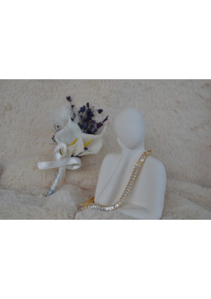 Su Yolu Çelik Zarif Bileklik