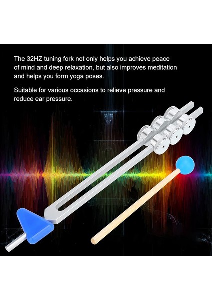 Çekiç Titreşimli Ayar Çatalı 32Hz Alüminyum Alaşımlı Ayar Çatalı (Yurt Dışından) indirimleri