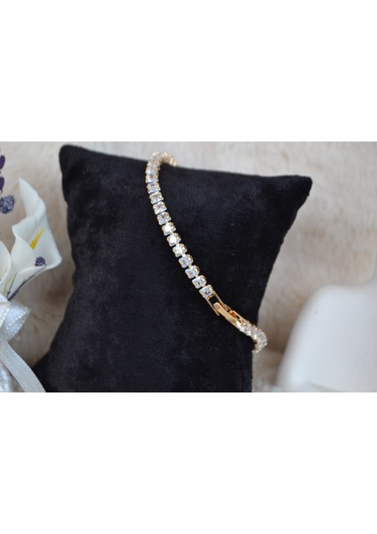 Su Yolu Gold ve Silver Çelik Bileklik