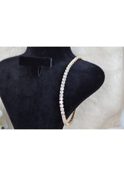 Su Yolu Gold ve Silver Çelik Bileklik