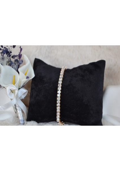 Su Yolu Gold ve Silver Çelik Bileklik