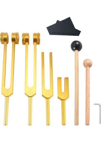 4 Parça Diyapazon Seti, Müzik Çakrası Için Diyapazon, Ses Terapisi (Yurt Dışından) fiyatları