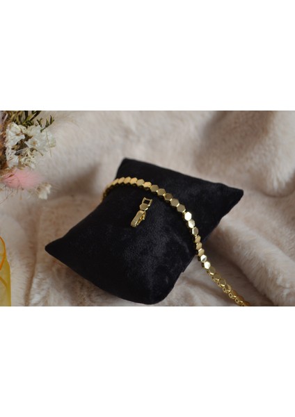 Altıgen Gold Kadın Çelik Bileklik fiyatları