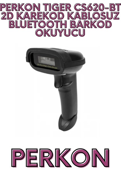 Tıger CS620-BT 2d Karekod Kablosuz Bluetooth Barkod Okuyuc