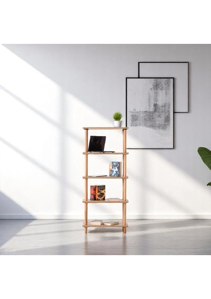 Pia 5 Raflı Kitaplık Çok Amaçlı Dolap fırsatları